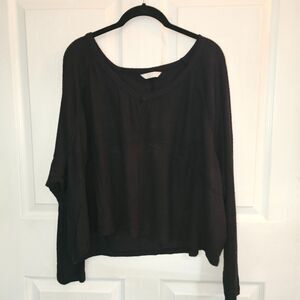 Women's Lucky Brand Black Sweater Chic Size Medium
